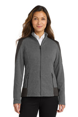 Port Authority  ®  Women's Grid Fleece Jacket. L239