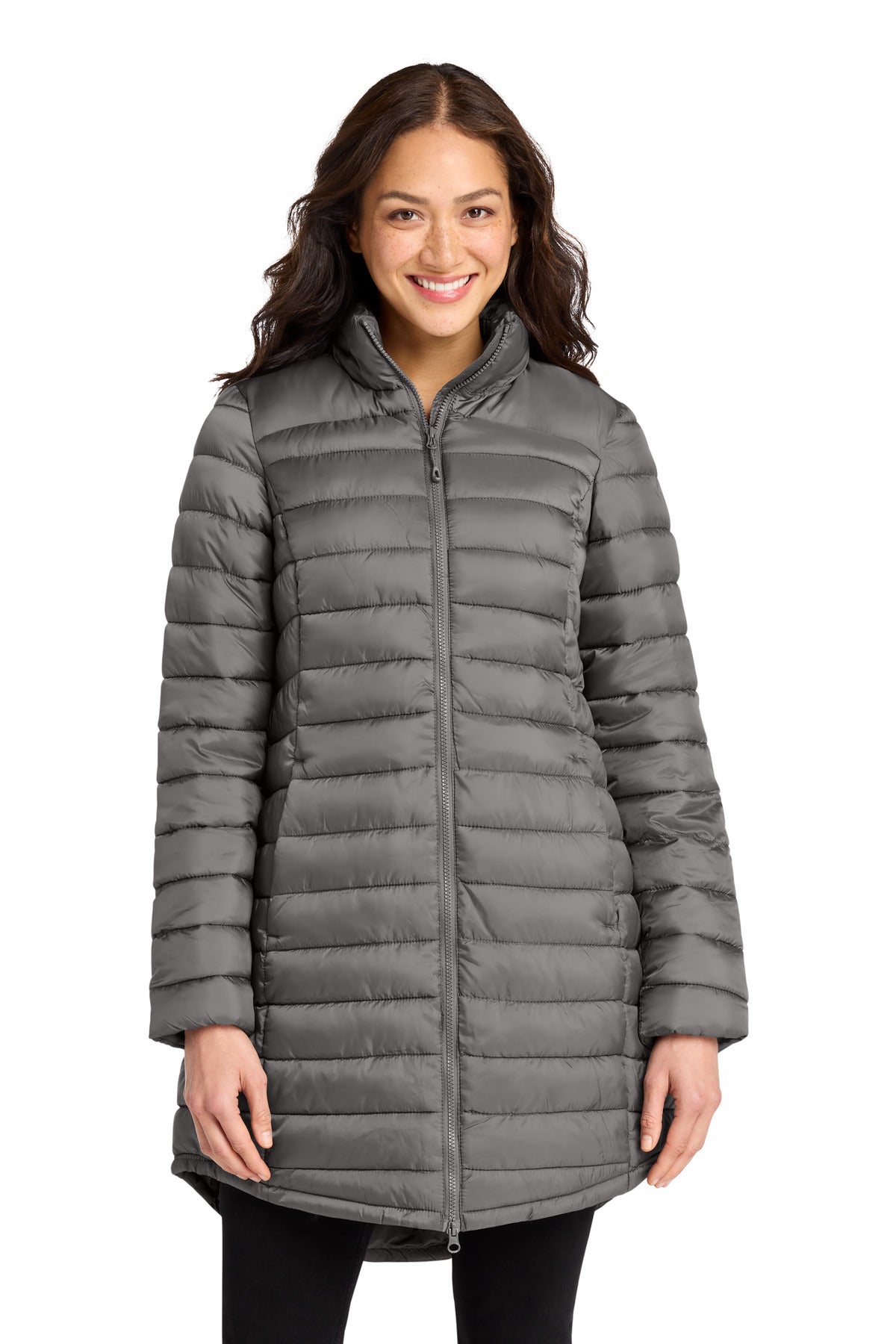 Port Authority ®  Women's Horizon Puffy Long Jacket L365