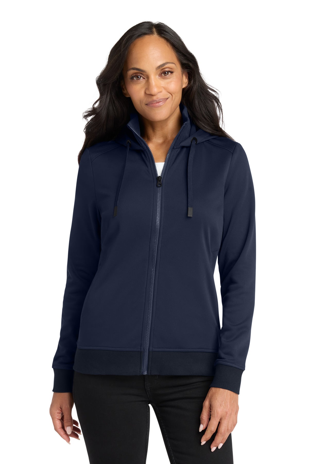 Port Authority ®  Women's Smooth Fleece Hooded Jacket L814
