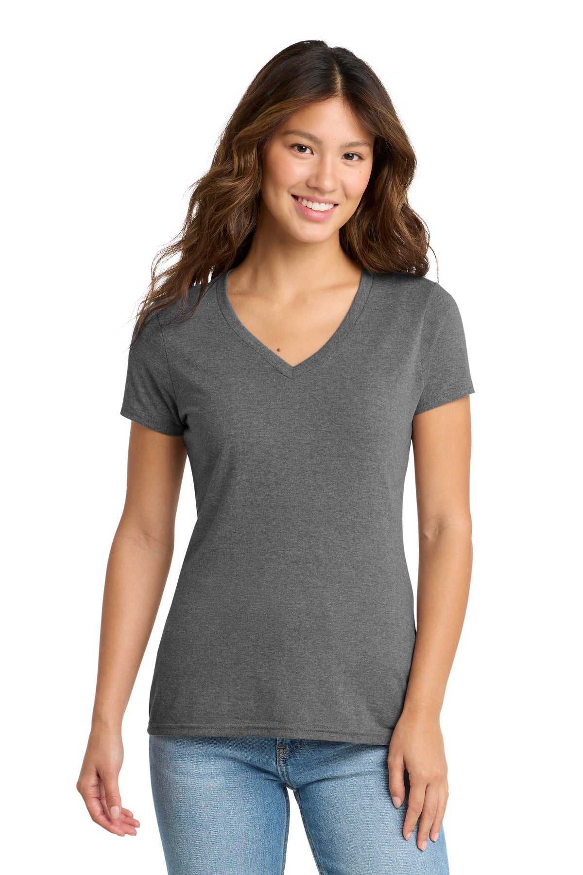 Port & Co ®  Women's Tri-Blend V-Neck Tee. LPC330V