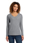Port & Co ®  Women's Long Sleeve Fan Favorite V-Neck Tee. LPC450VLS