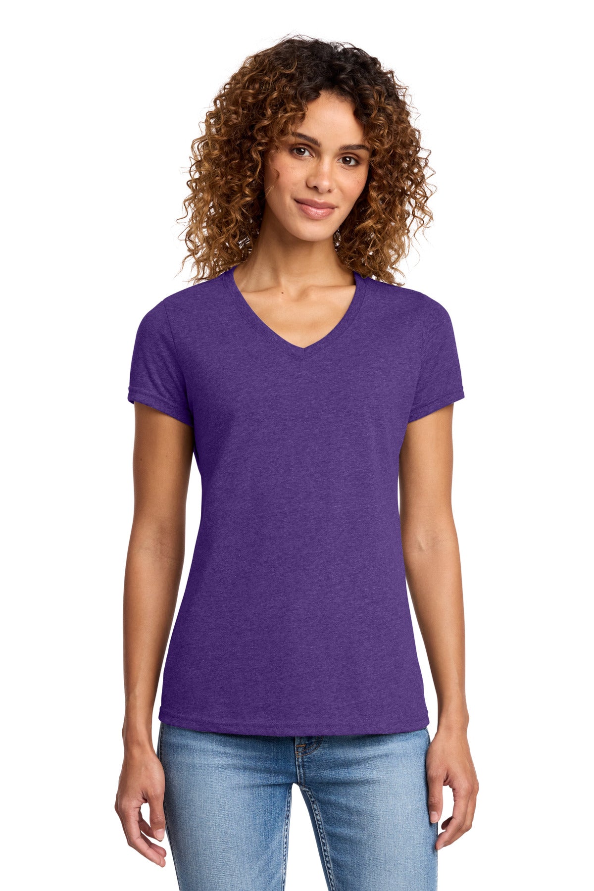 Port & Co ®  Women's Fan Favorite ™  Blend V-Neck Tee. LPC455V