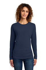Port & Co ®  Women's Long Sleeve Core Cotton Tee. LPC54LS