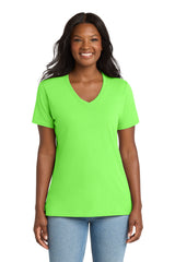Port & Co ®  Women's Core Cotton V-Neck Tee. LPC54V