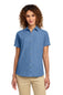 Port & Co ™  Women's Short Sleeve Value Denim Shirt.  LSP11