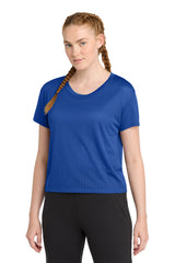 Sport-Tek  ®  Women's PosiCharge  ®  Draft Crop Tee. LST411