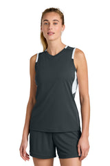 Sport-Tek ®  Women's Club Sleeveless V-Neck LST441