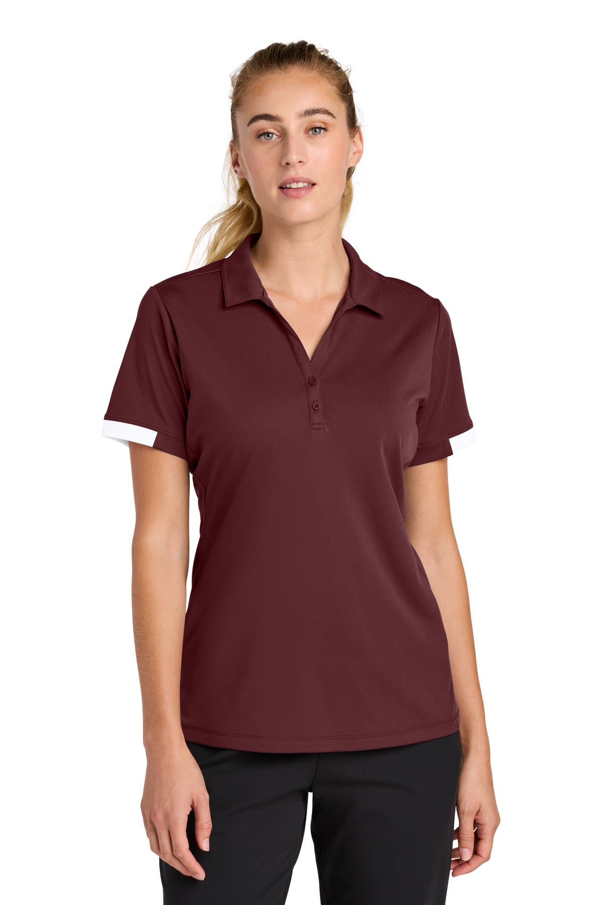 Sport-Tek ®  Women's Club Colorblock Polo LST444