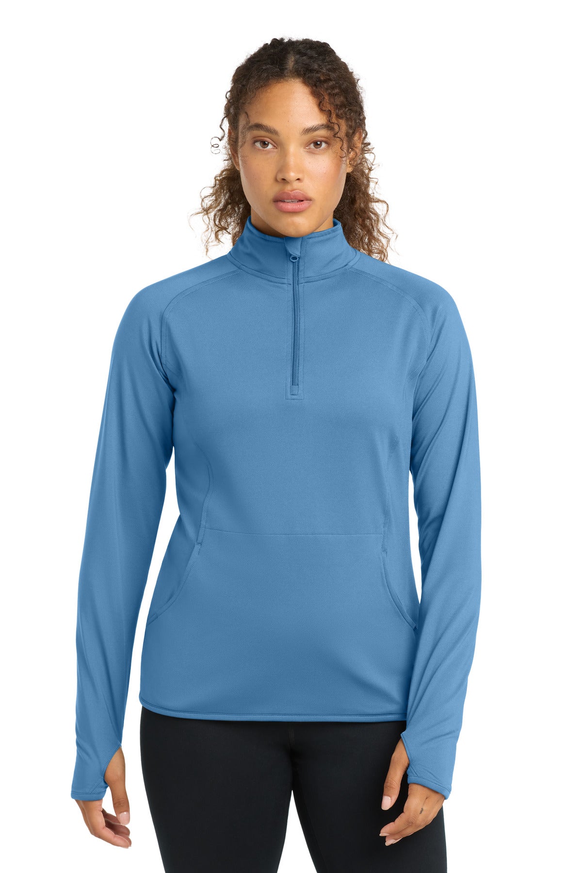 Sport-Tek ®  Women's Sport-Wick ®  Stretch 1/4-Zip Pullover. LST850