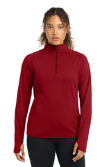 Sport-Tek ®  Women's Sport-Wick ®  Stretch 1/4-Zip Pullover. LST850