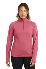 Sport-Tek ®  Women's Sport-Wick ®  Stretch 1/4-Zip Pullover. LST850
