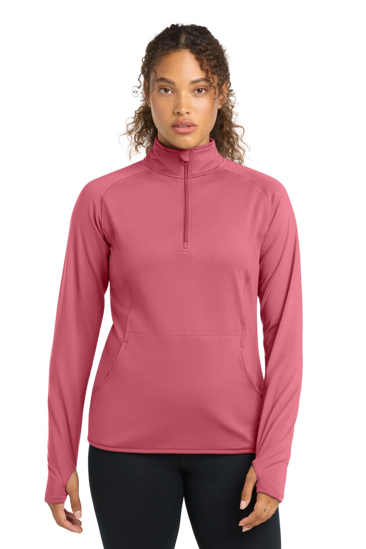 Sport-Tek ®  Women's Sport-Wick ®  Stretch 1/4-Zip Pullover. LST850