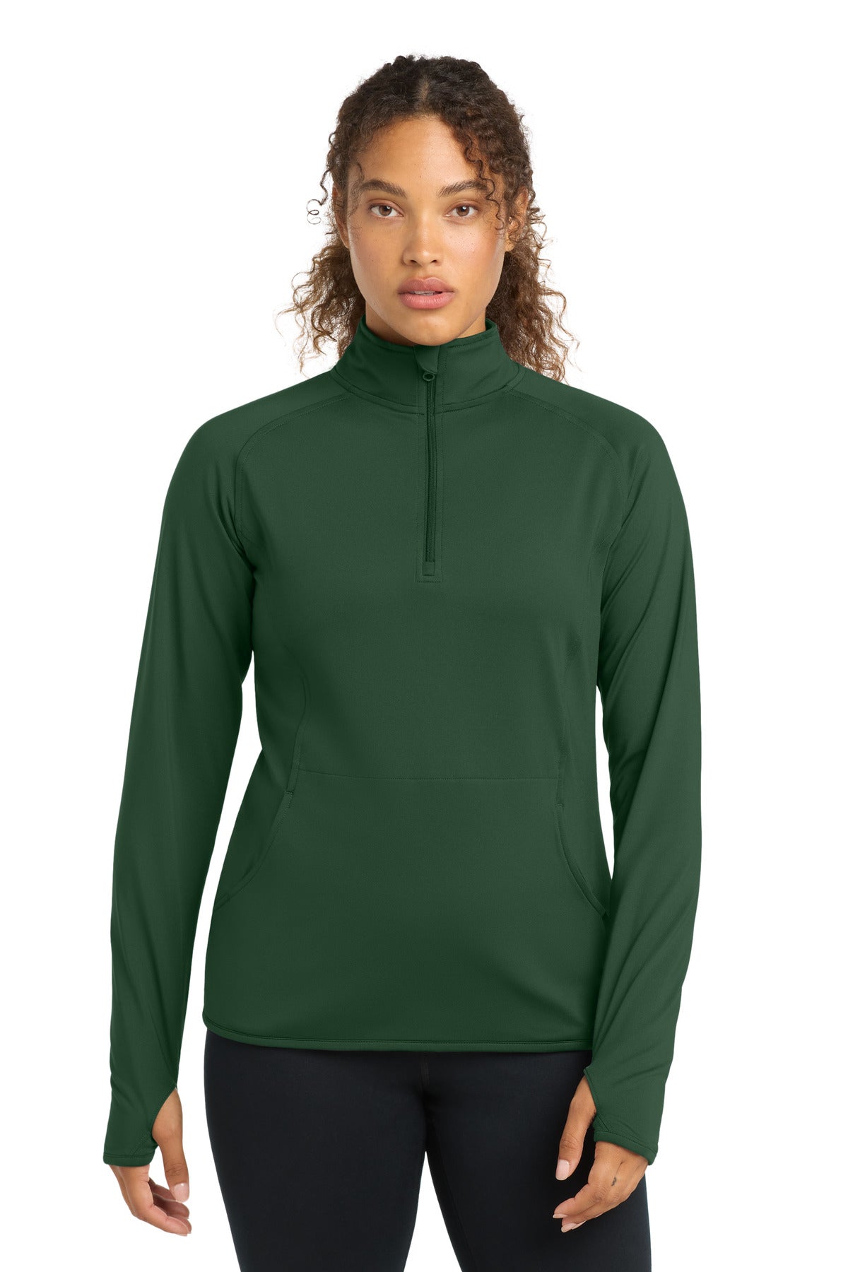 Sport-Tek ®  Women's Sport-Wick ®  Stretch 1/4-Zip Pullover. LST850