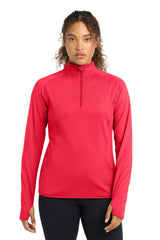 Sport-Tek ®  Women's Sport-Wick ®  Stretch 1/4-Zip Pullover. LST850