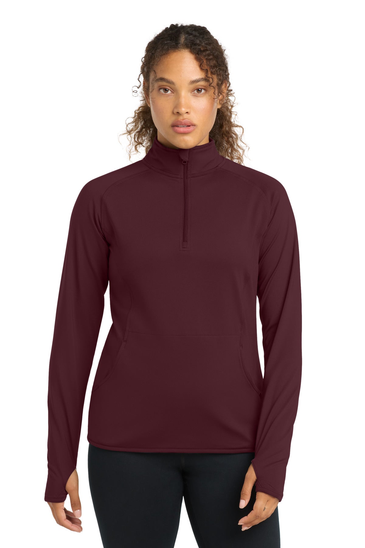 Sport-Tek ®  Women's Sport-Wick ®  Stretch 1/4-Zip Pullover. LST850