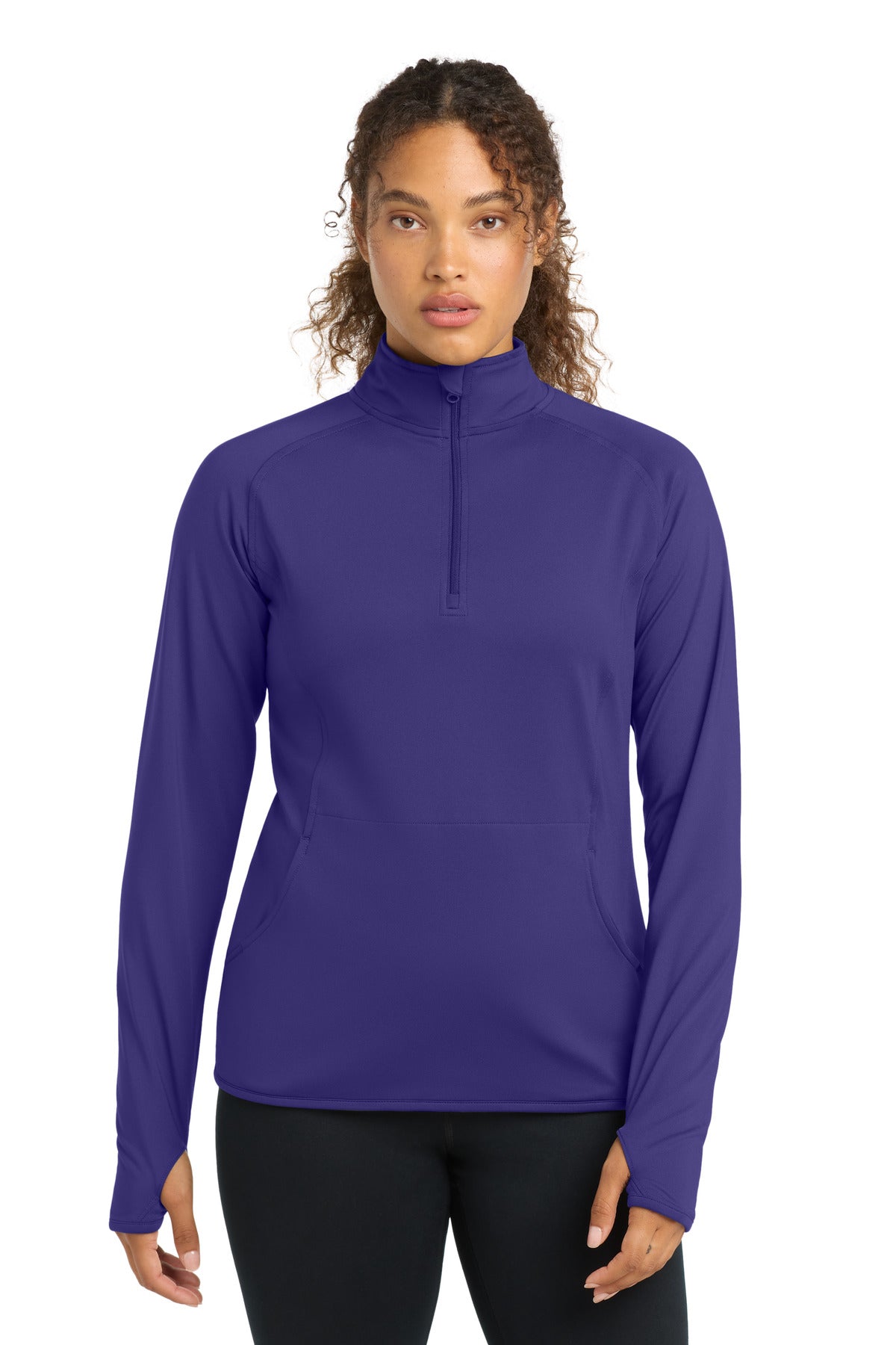 Sport-Tek ®  Women's Sport-Wick ®  Stretch 1/4-Zip Pullover. LST850