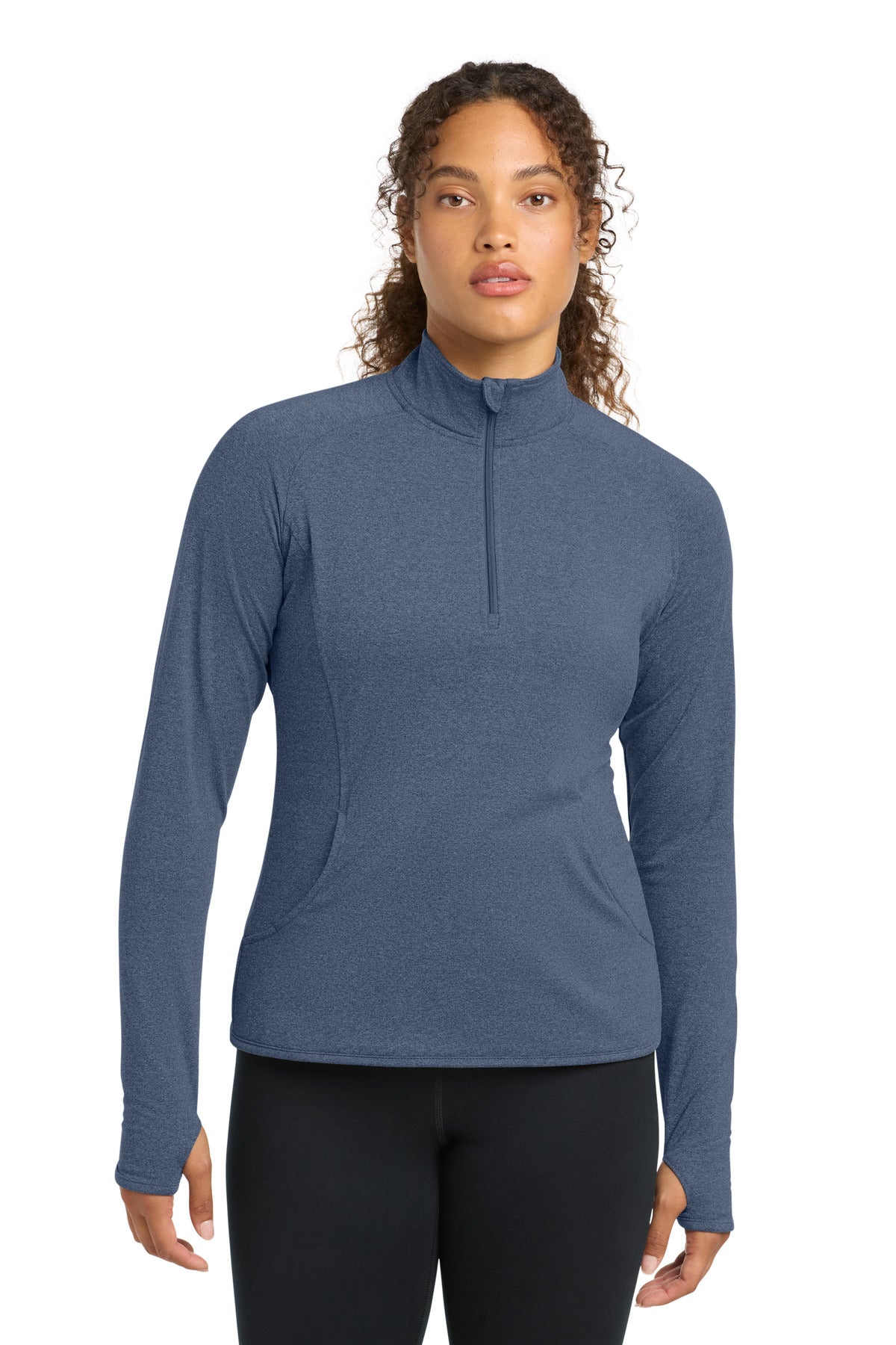 Sport-Tek ®  Women's Sport-Wick ®  Stretch 1/4-Zip Pullover. LST850