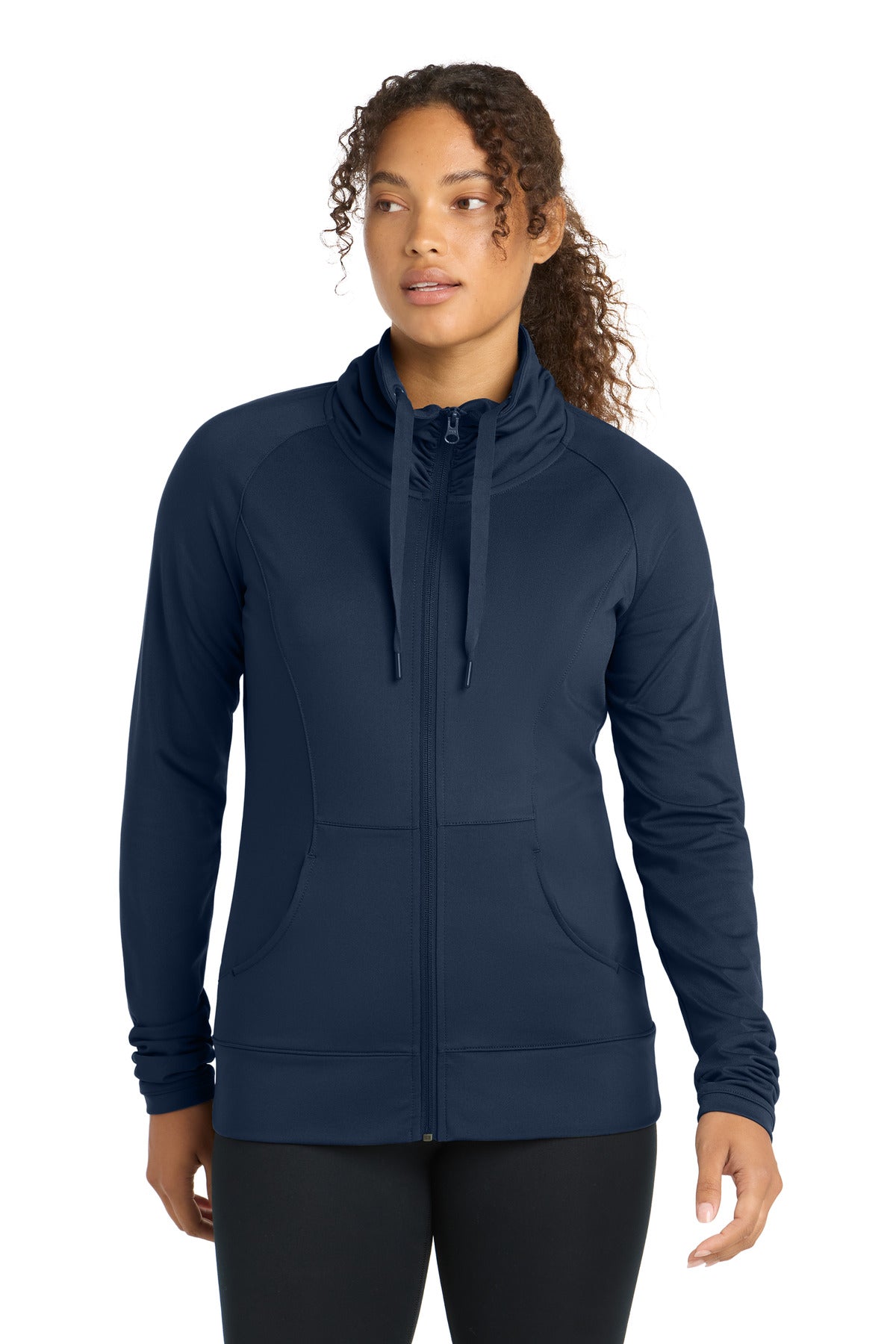 Sport-Tek ®  Women's Sport-Wick ®  Stretch Full-Zip Jacket. LST852