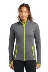 Sport-Tek ®  Women's Sport-Wick ®  Stretch Contrast Full-Zip Jacket.  LST853