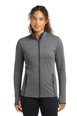 Sport-Tek ®  Women's Sport-Wick ®  Stretch Contrast Full-Zip Jacket.  LST853