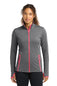 Sport-Tek ®  Women's Sport-Wick ®  Stretch Contrast Full-Zip Jacket.  LST853