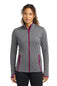 Sport-Tek ®  Women's Sport-Wick ®  Stretch Contrast Full-Zip Jacket.  LST853