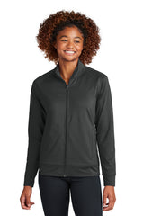 Sport-Tek ®  Women's Sport-Wick ®  Stretch Full-Zip Cadet Jacket LST857