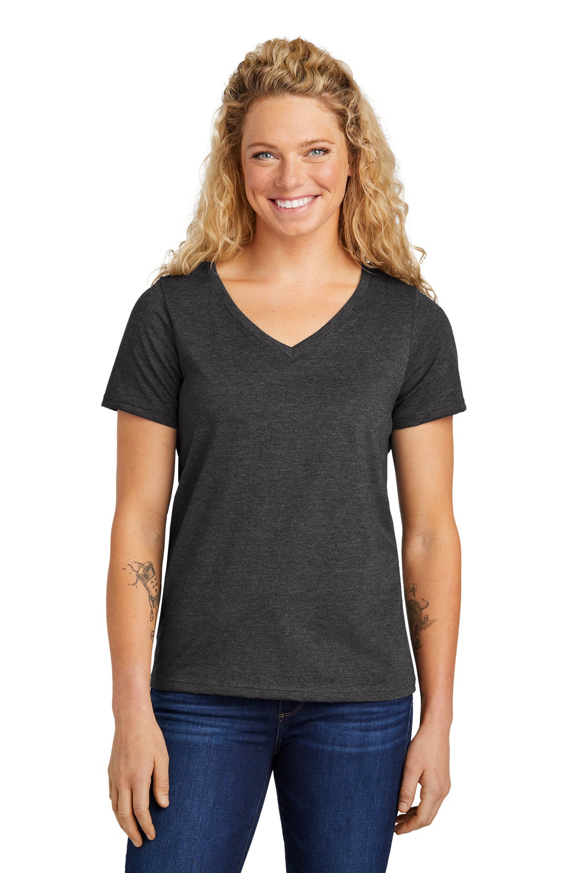 Volunteer Knitwear ™  Women's Daily V-Neck Tee LVL45V