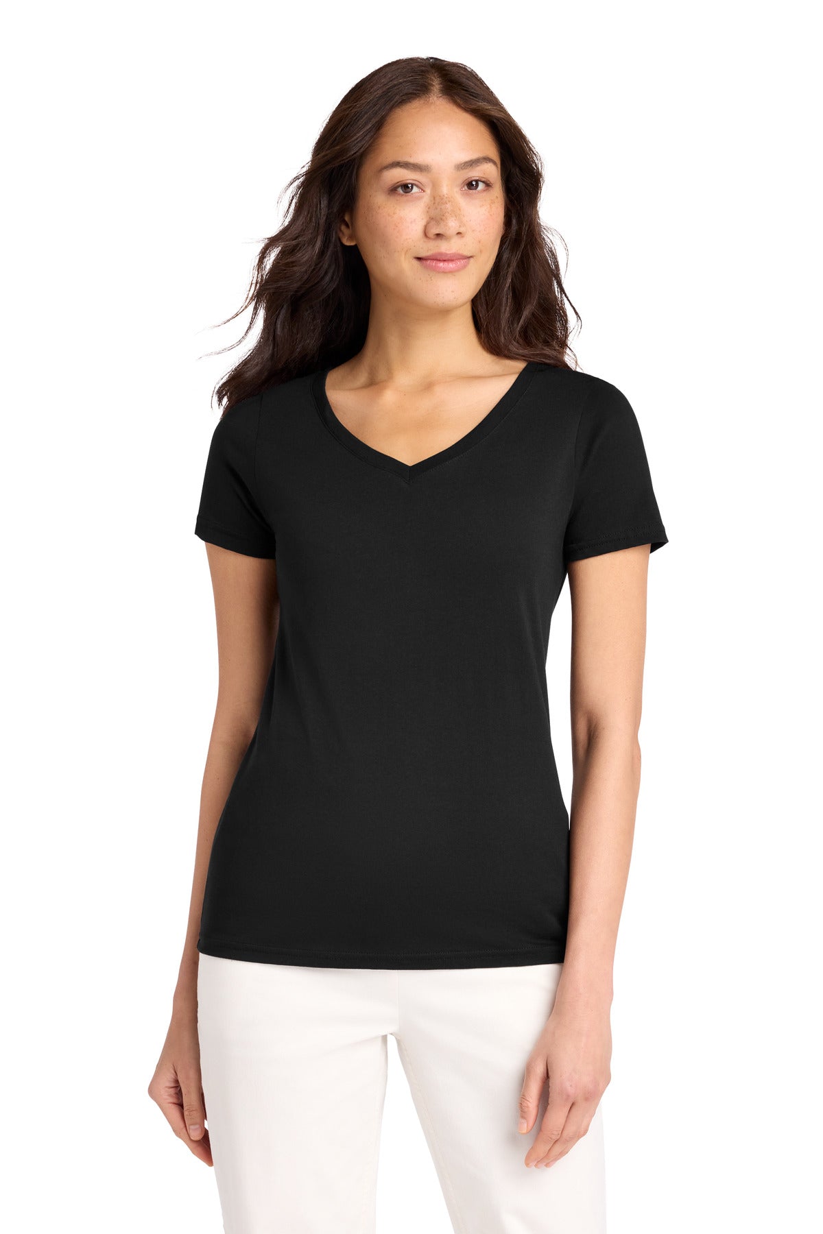 Volunteer Knitwear ™  Women's Daily V-Neck Tee LVL45V