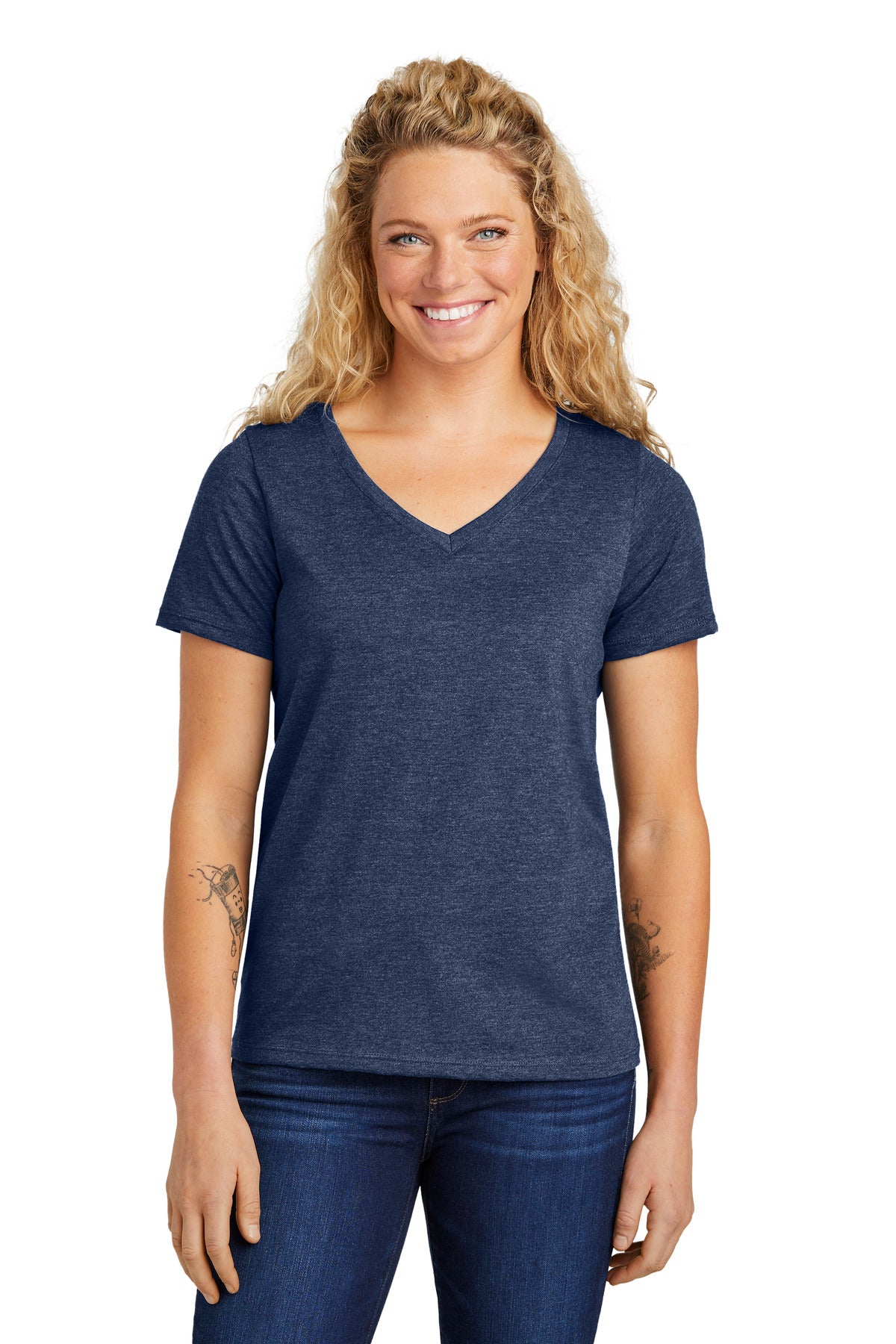 Volunteer Knitwear ™  Women's Daily V-Neck Tee LVL45V