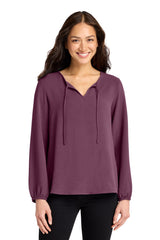 Port Authority ®  Women's Textured Crepe Blouse LW714