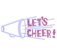 Lets Cheer with Megaphone