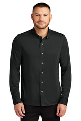 Mercer+Mettle ®  Stretch Jersey Long Sleeve Shirt MM1018