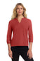 Mercer+Mettle ®  Women's Stretch Crepe 3/4-Sleeve Blouse MM2011
