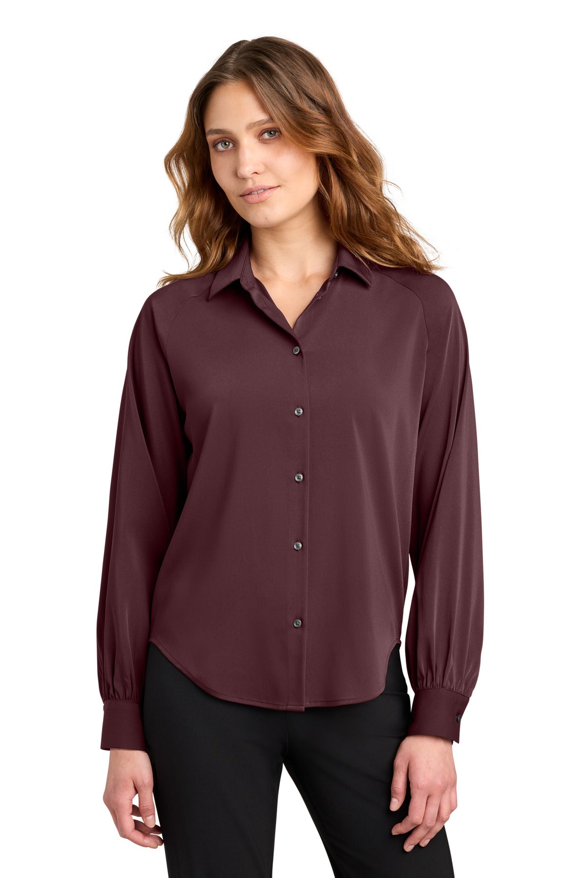 Mercer+Mettle ®  Women's Long Sleeve Buttery Soft Blouse MM2017