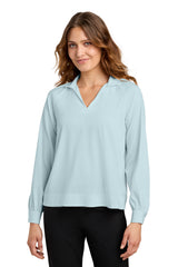 Mercer+Mettle ®  Women's Long Sleeve Buttery Soft Popover Blouse MM2019