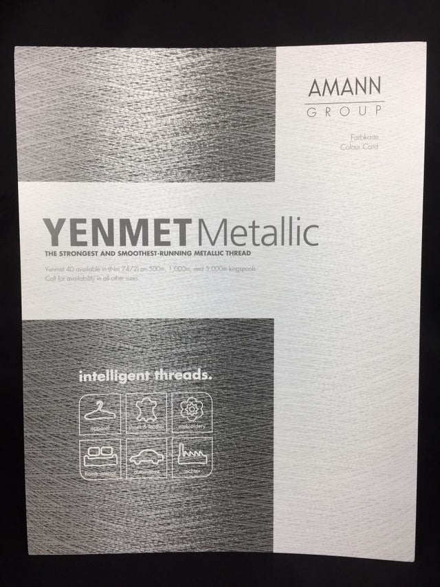 Thread Chart Yenmet Metallic