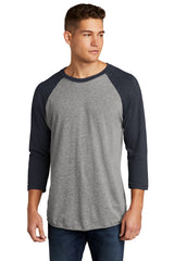 Next Level Apparel ®    Adult Tri-Blend 3/4-Sleeve Raglan Tee. NL6051
