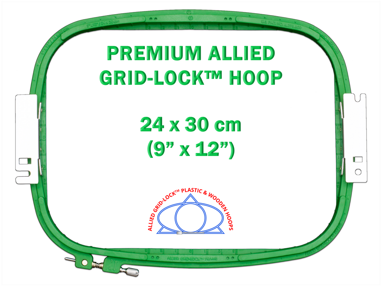 Allied Gridlock Hoop for Avance 9" x 12"