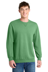 Port & Co ™  Beach Wash ®  Garment-Dyed Crewneck Sweatshirt PC098