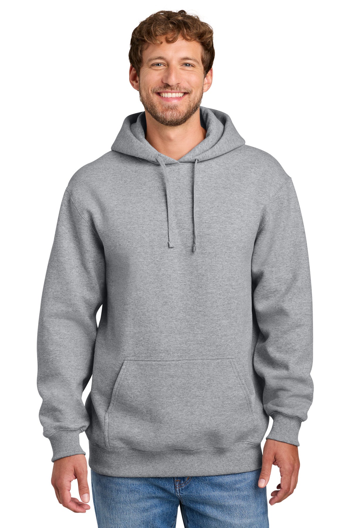 Port & Co ®  Foundation Fleece Pullover Hooded Sweatshirt PC107H