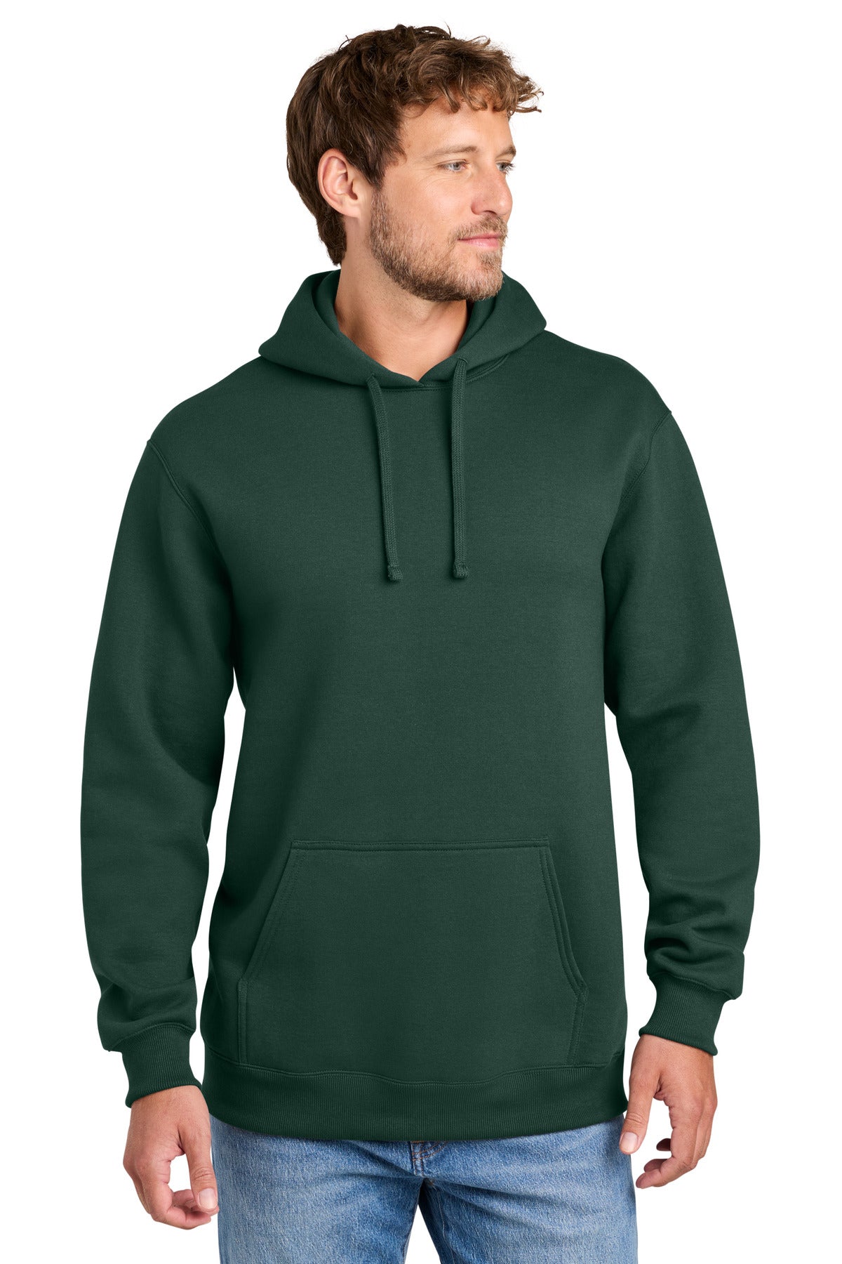 Port & Co ®  Foundation Fleece Pullover Hooded Sweatshirt PC107H