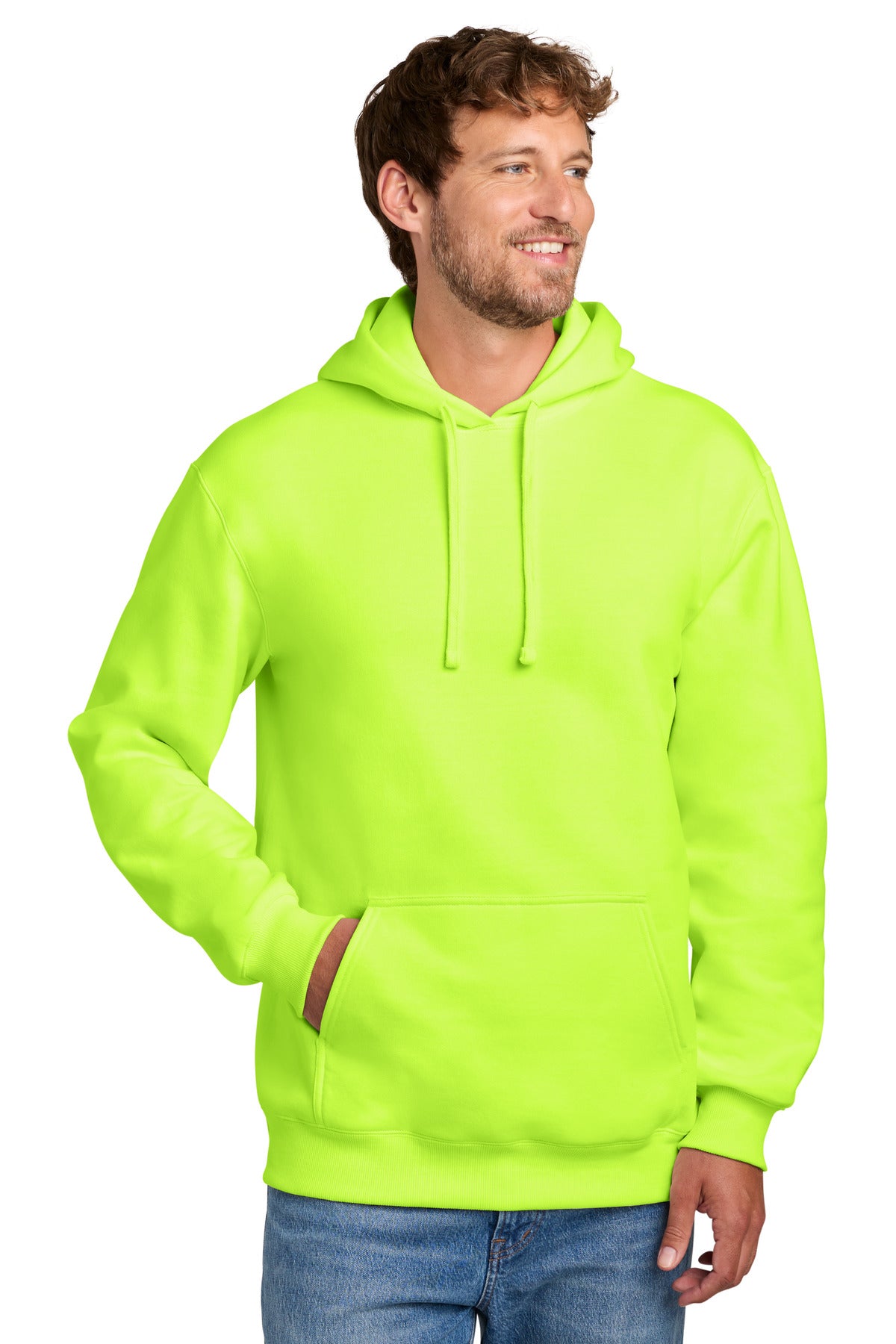 Port & Co ®  Foundation Fleece Pullover Hooded Sweatshirt PC107H