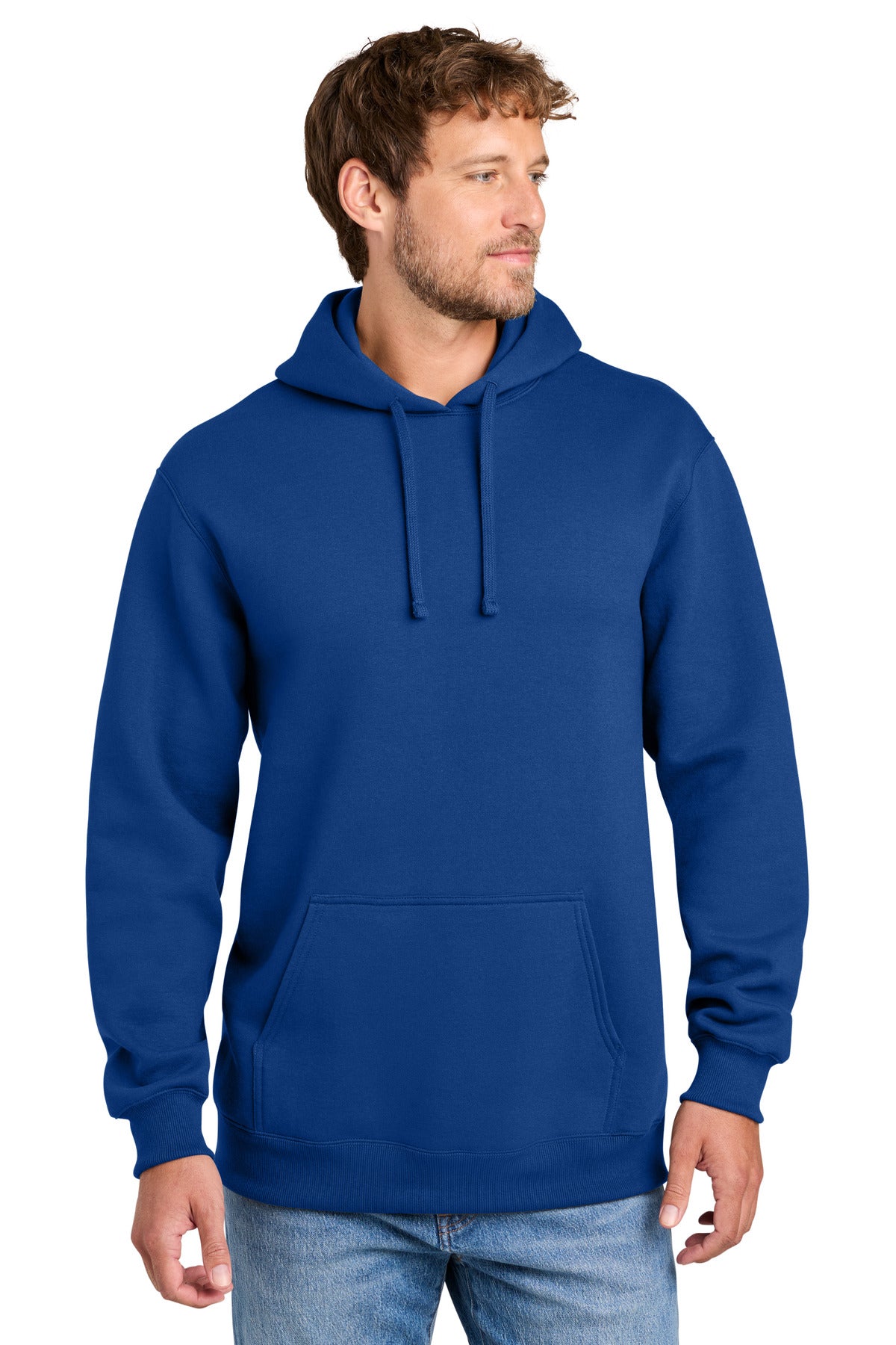 Port & Co ®  Foundation Fleece Pullover Hooded Sweatshirt PC107H
