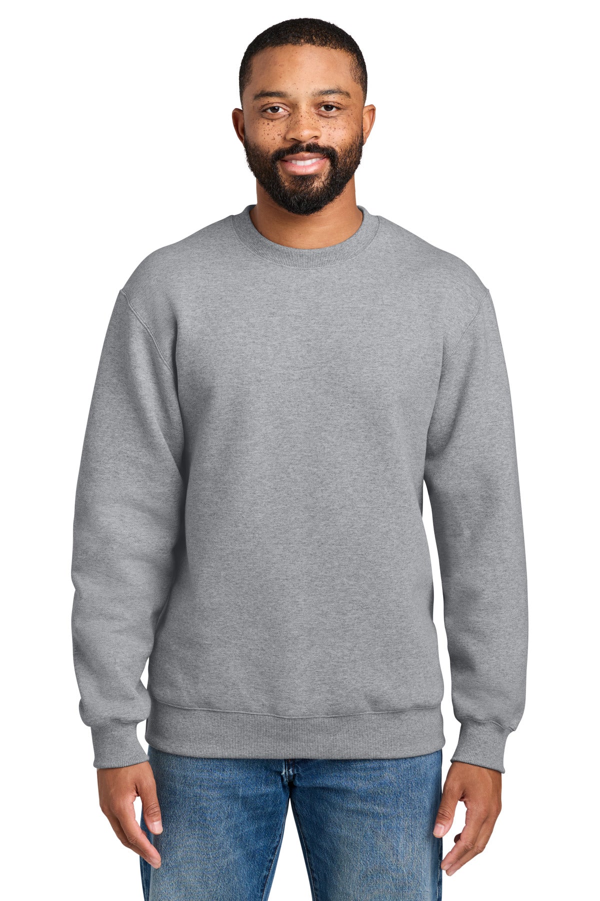 Port & Co ®  Foundation Fleece Pullover Crewneck Sweatshirt PC107