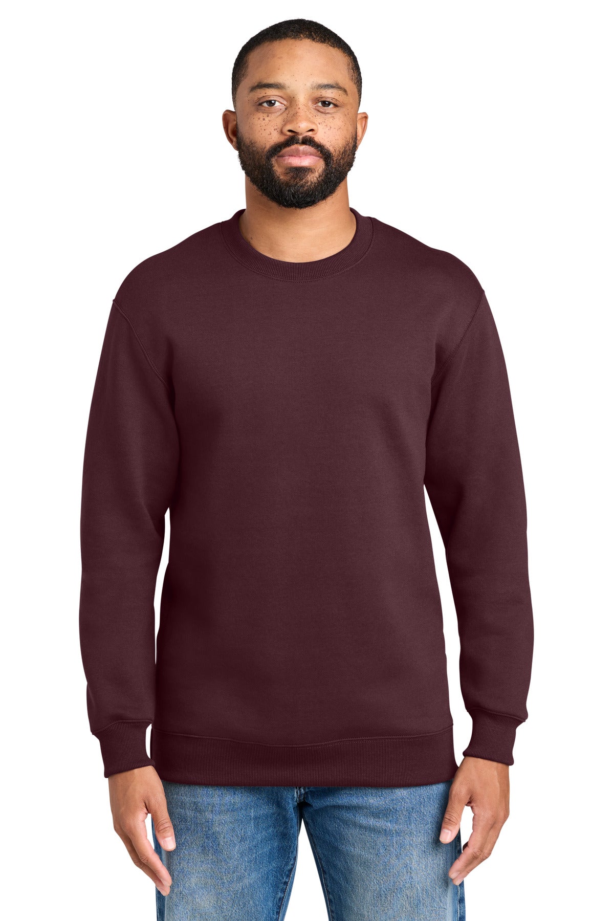 Port & Co ®  Foundation Fleece Pullover Crewneck Sweatshirt PC107