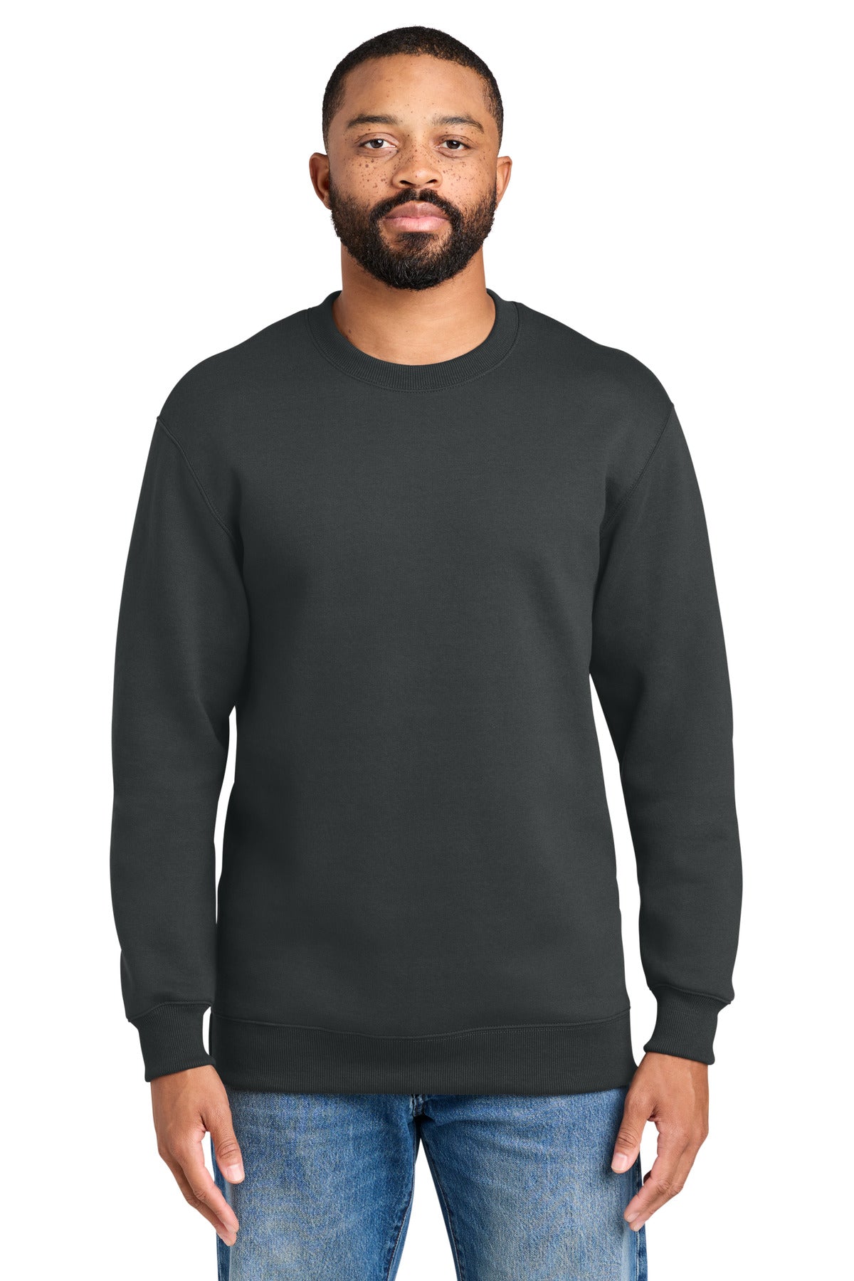 Port & Co ®  Foundation Fleece Pullover Crewneck Sweatshirt PC107