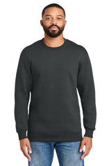 Port & Co ®  Foundation Fleece Pullover Crewneck Sweatshirt PC107