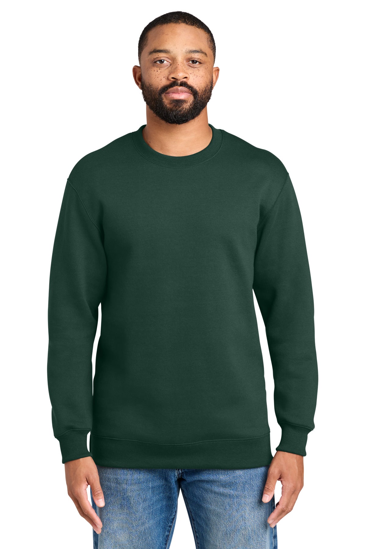 Port & Co ®  Foundation Fleece Pullover Crewneck Sweatshirt PC107