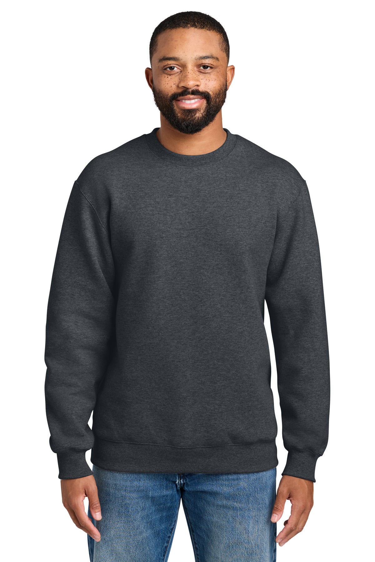 Port & Co ®  Foundation Fleece Pullover Crewneck Sweatshirt PC107